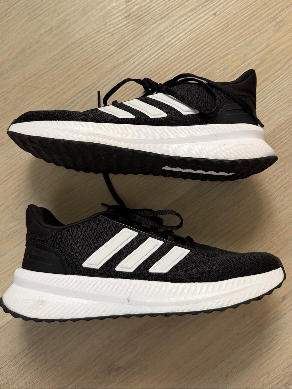 Adidas Runfalcon Cloudfoam Running Shoes Black White Women’s 8.5 - Picture 2 of 5